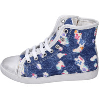 Shoes Girl Hi top trainers Happiness BH132 Blue