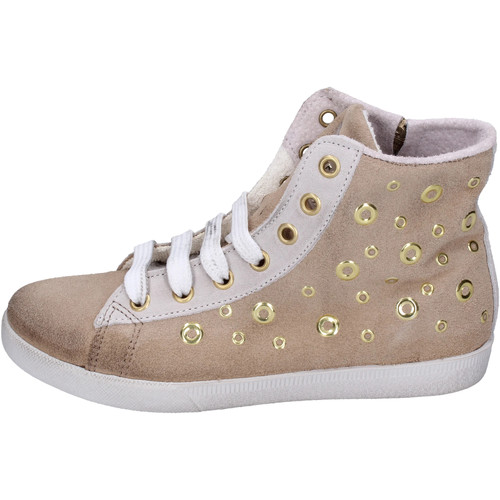 Shoes Girl Trainers Happiness BH134 Beige