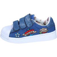Shoes Girl Low top trainers Silvian Heach BH157 Blue