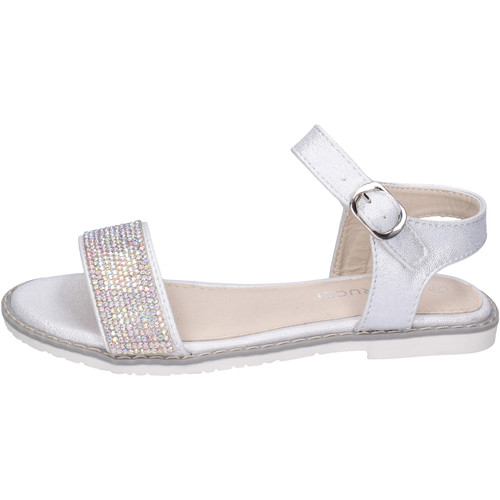 Shoes Girl Sandals Fiorucci BH173 Silver