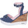 Shoes Women Sandals Lancetti BJ942 Blue