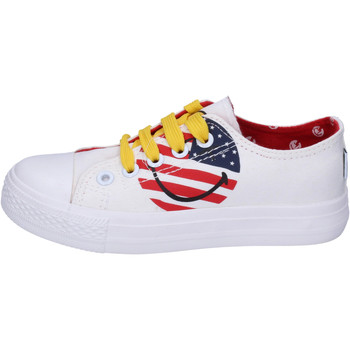 Shoes Boy Low top trainers Smiley BJ988 White