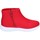 Shoes Girl Ankle boots Smiley BJ990 Red