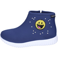 Shoes Girl Ankle boots Smiley BJ991 Blue