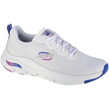 Shoes Women Low top trainers Skechers Arch Fit White