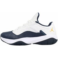 Shoes Men Low top trainers Nike Air Jordan 11 Cmft Low White, Navy blue