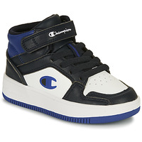 Shoes Boy Hi top trainers Champion MID CUT REBOUND 2.0 White / Blue