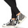 Shoes Women Hi top trainers Meline NKC1151-A-6123 Black / White