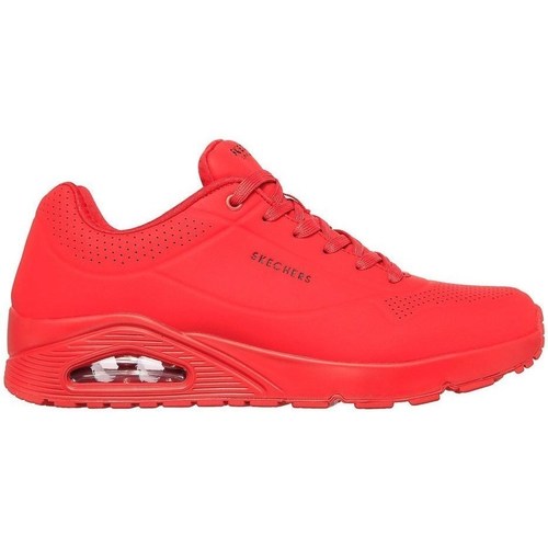 Shoes Men Low top trainers Skechers Uno Stand ON Air Red