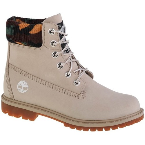 Shoes Women Hi top trainers Timberland Heritage 6 W Beige