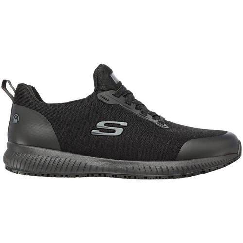 Shoes Men Low top trainers Skechers Work Relaxed Fit Squad SR Myton Black