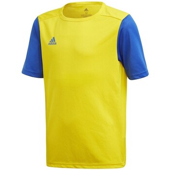 Clothing Boy Short-sleeved t-shirts adidas Originals Estro 19 Jersey Yellow