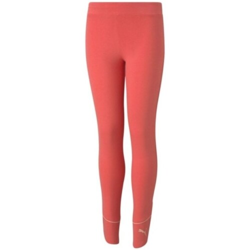 Clothing Girl Trousers Puma Alpha Leggings Pink