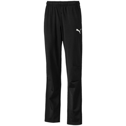 Clothing Boy Trousers Puma Liga Training Pant Black