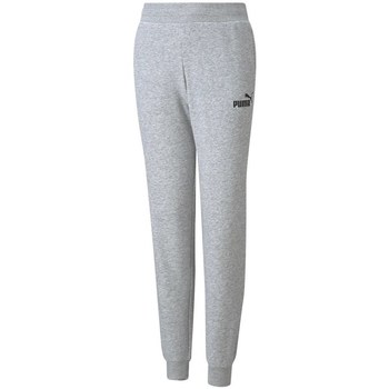 Clothing Girl Trousers Puma Ess Sweatpants TR Grey