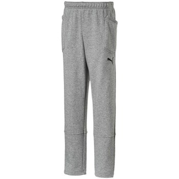 Clothing Boy Trousers Puma Liga Casuals Pants Grey