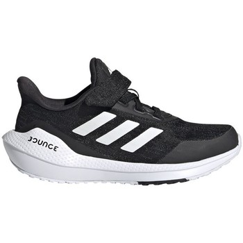 Shoes Children Low top trainers adidas Originals EQ21 Run EL K Black, White