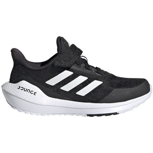 Shoes Children Low top trainers adidas Originals EQ21 Run EL K White, Black