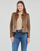 Clothing Women Leather jackets / Imitation leather Oakwood VOLGA Cognac