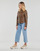 Clothing Women Leather jackets / Imitation leather Oakwood LINA 6 Brown