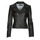 Clothing Women Leather jackets / Imitation leather Oakwood BOOGIE Black