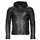 Clothing Men Leather jackets / Imitation leather Oakwood DRINK Black