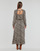 Clothing Women Long Dresses Ikks BV30365 Multicolour