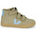 Shoes Children Hi top trainers Veja SMALL ESPLAR MID Beige / Blue