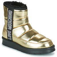 Shoes Women Snow boots Love Moschino JA24103H1F Gold