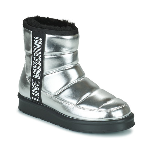 Shoes Women Snow boots Love Moschino JA24103H1F Silver