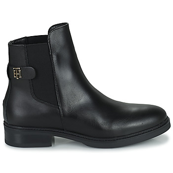 Tommy Hilfiger Coin Leather Flat Boot