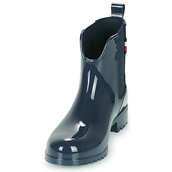 Tommy Hilfiger Ankle Rainboot With Metal Detail Marine