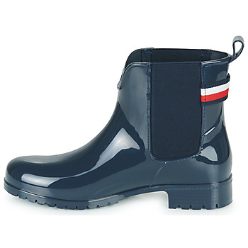 Tommy Hilfiger Ankle Rainboot With Metal Detail Marine