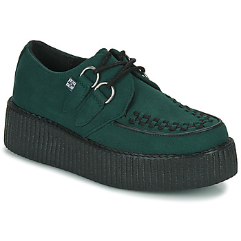 Shoes Derby Shoes TUK Viva High Creeper Green