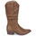 Shoes Women High boots MTNG 50484 Cognac