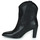 Shoes Women Ankle boots Ikks LOW BOOTS PUMP Black