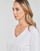 Clothing Women Long sleeved tee-shirts Petit Bateau A05UO White