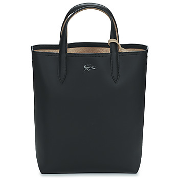 Bags Women Shoulder bags Lacoste ANNA CROSSBODY Black / Beige
