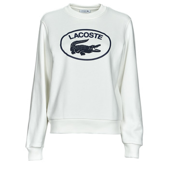 Clothing Women Sweaters Lacoste SF0342 White