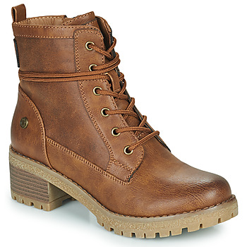 Refresh  -  women's Low Ankle Boots in Brown