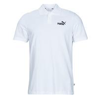 Clothing Men Short-sleeved polo shirts Puma ESS LOGO PIQUE POLO White