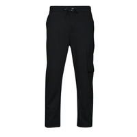 Clothing Men Cargo trousers Calvin Klein Jeans SHRUNKEN BADGE GALFOS PANT Black