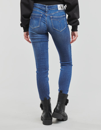 Calvin Klein Jeans MID RISE SKINNY Blue / Medium