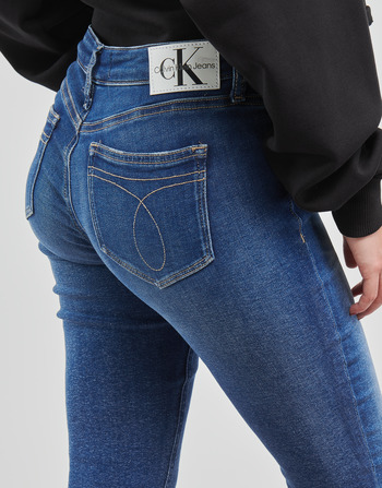 Calvin Klein Jeans MID RISE SKINNY Blue / Medium