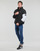 Clothing Men Duffel coats Calvin Klein Jeans NON-DOWN COLORBLOCK PUFFER Black