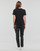 Clothing Women Short-sleeved t-shirts Calvin Klein Jeans CORE MONOGRAM REGULAR TEE Black