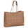 Bags Women Shopping Bags / Baskets Calvin Klein Jeans RE-LOCK QUILT TOTE W/LPT CMPT Beige