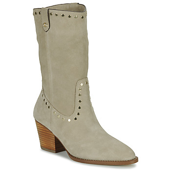 Shoes Women High boots Coach PHEOBE SUEDE BOOTIE Taupe