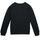 Clothing Girl Sweaters Levi's LOGO CREW Black