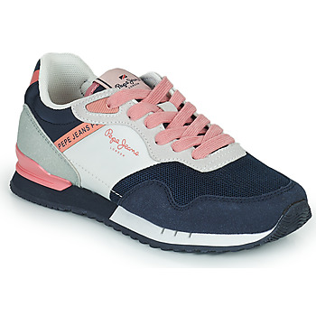 Shoes Girl Low top trainers Pepe jeans LONDON ONE ON G Marine